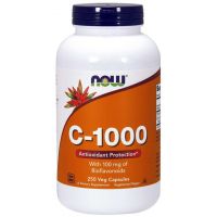 Witamina C 1000 mg z bioflawonoidami (250 kaps.) NOW Foods