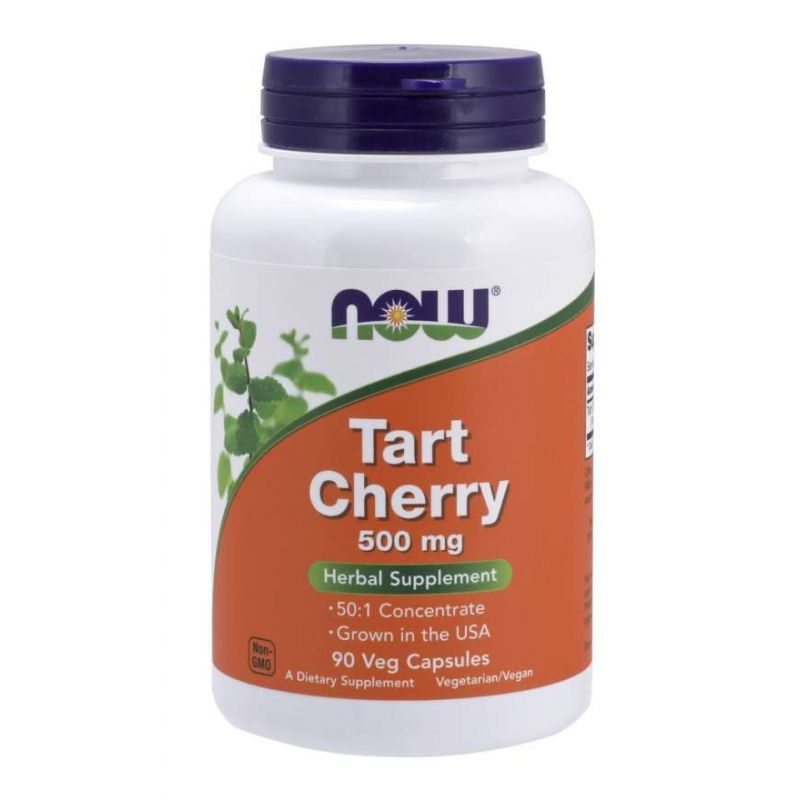 Tart Cherry - Wiśnia koncentrat 50:1 (90 kaps.) NOW Foods