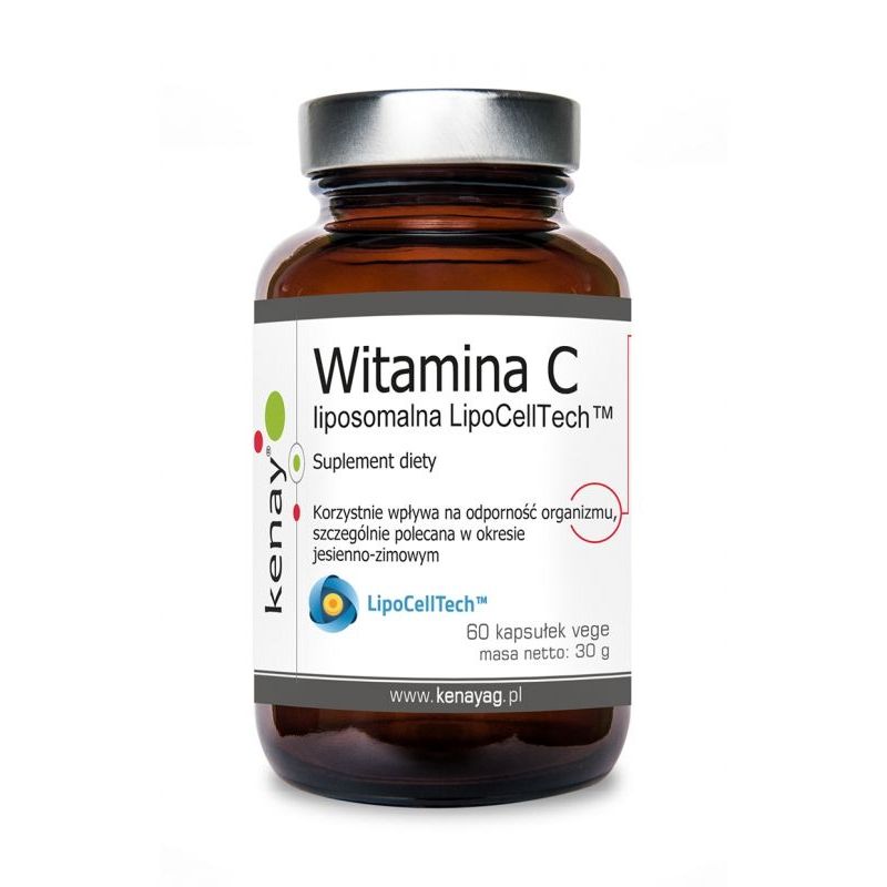 Witamina C liposomalna LipoCellTech (60 kaps.) KenayAG