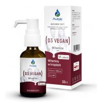 Witamina D3 1000 IU wegańska - D3 Vegan (30 ml) Avitale
