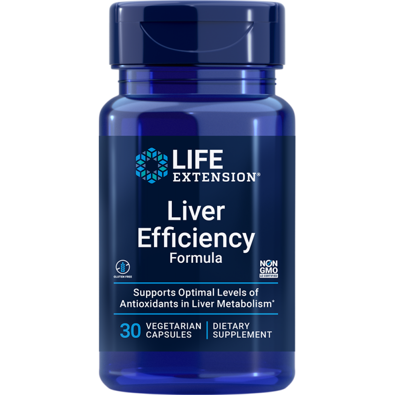 Liver Efficiency Formula - ekstrakt z Schisandry i koncentrat Miazgi Melonowej (30 kaps.) Life Extension