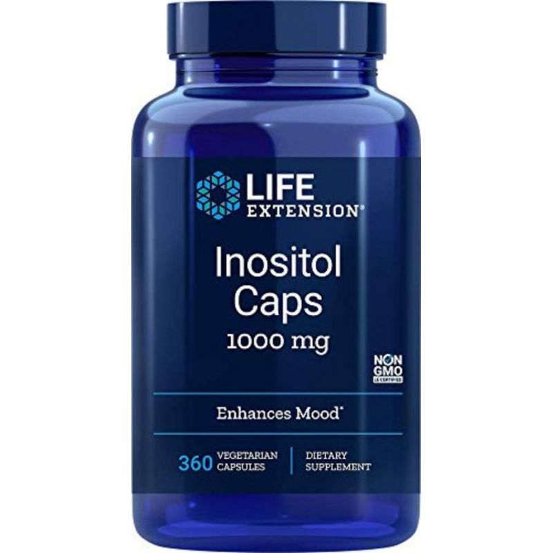 Inozytol 1000 mg (360 kaps.) Life Extension