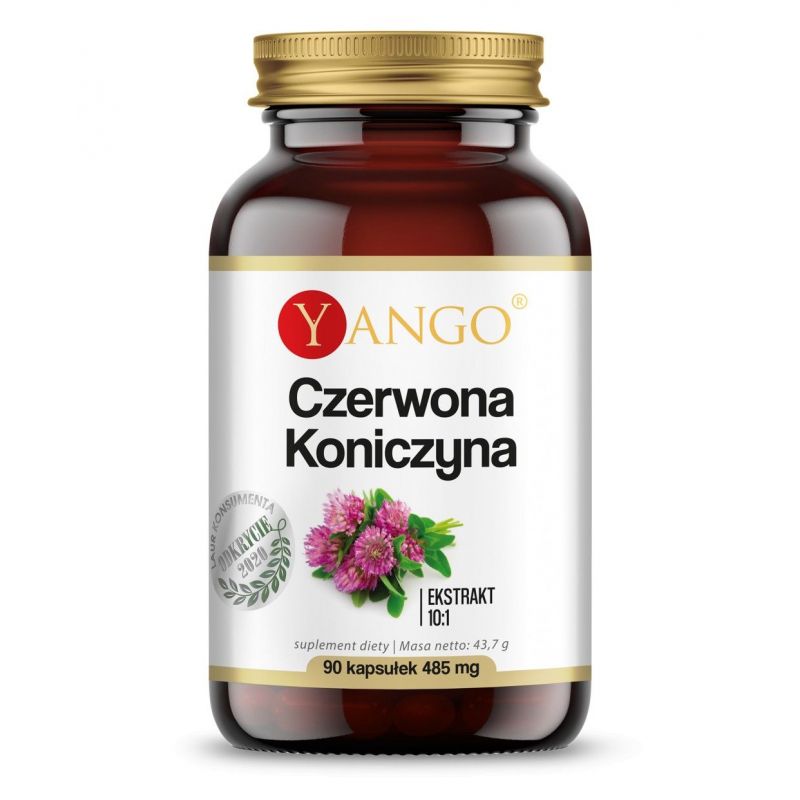 Czerwona Koniczyna 395 mg ekstrakt 10:1 (90 kaps.) Yango