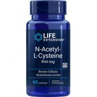 NAC - N-Acetylo-L-Cysteina 600 mg (60 kaps.) Life Extension