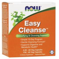 Easy Cleanse - Oczyszczanie Organizmu (2 x 60 kaps.) NOW Foods