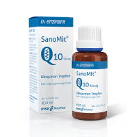 Koenzym Q10 Ubichinon - SanoMit Q10 (30 ml) Dr. Enzmann MSE