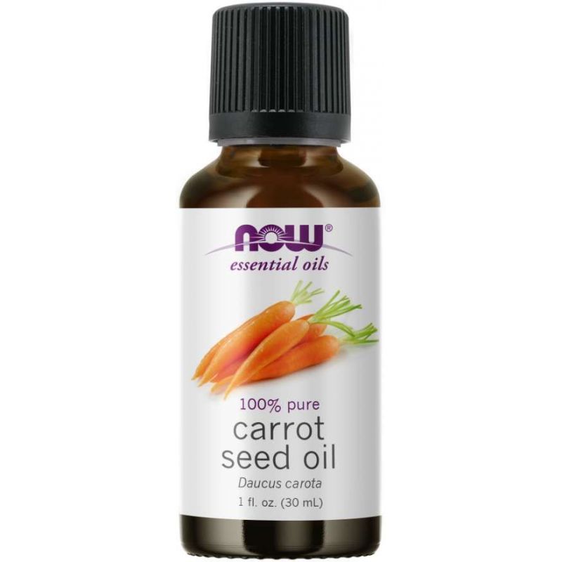 100% Olejek z nasion Marchwi - Carrot Seed Oil (30 ml) NOW Foods