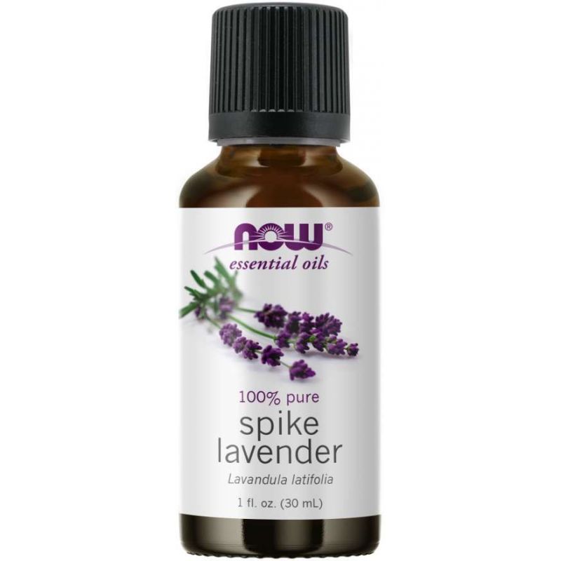 100% Olejek Lawendowy (Spike lavender) - Lawenda Szerokolistna (30 ml) NOW Foods