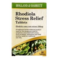 Rhodiola Stress Relief - Różeniec Górski (30 tabl.) Holland & Barrett