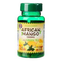 African Mango plus Green Tea - Afrykańskie Mango ekstrakt 1200 mg + Zielona Herbata (60 tabl.) Holland & Barrett