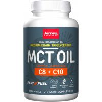 MCT Oil - Olej MCT 1000 mg (180 kaps.) Jarrow Formulas
