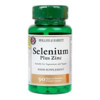 Selenium plus Zinc - Selen + Cynk + Witamina C + Witamina E + Witamina A + Witamina B6 (90 tabl.) Holland & Barrett