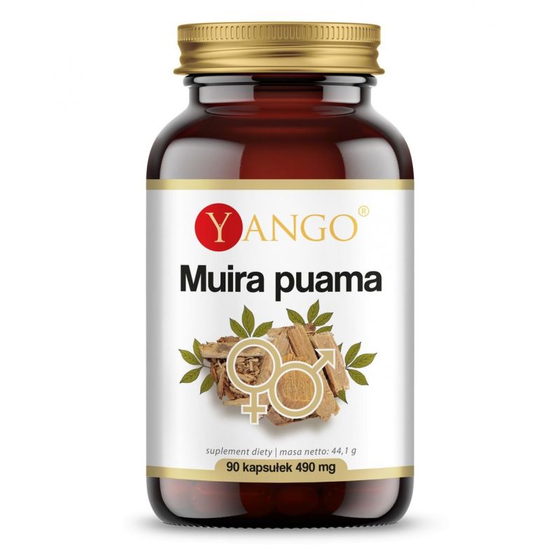 Muira Puama 400 mg - ekstrakt 10:1 Potency Tree (90 kaps.) Yango