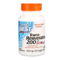 Trans-Resveratrol 200 mg + Polifenole 80 mg (60 kaps.) Doctor's Best