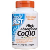 Koenzym Q10 100 mg i Piperyna 5 mg BioPerine (60 kaps.) Doctor's Best
