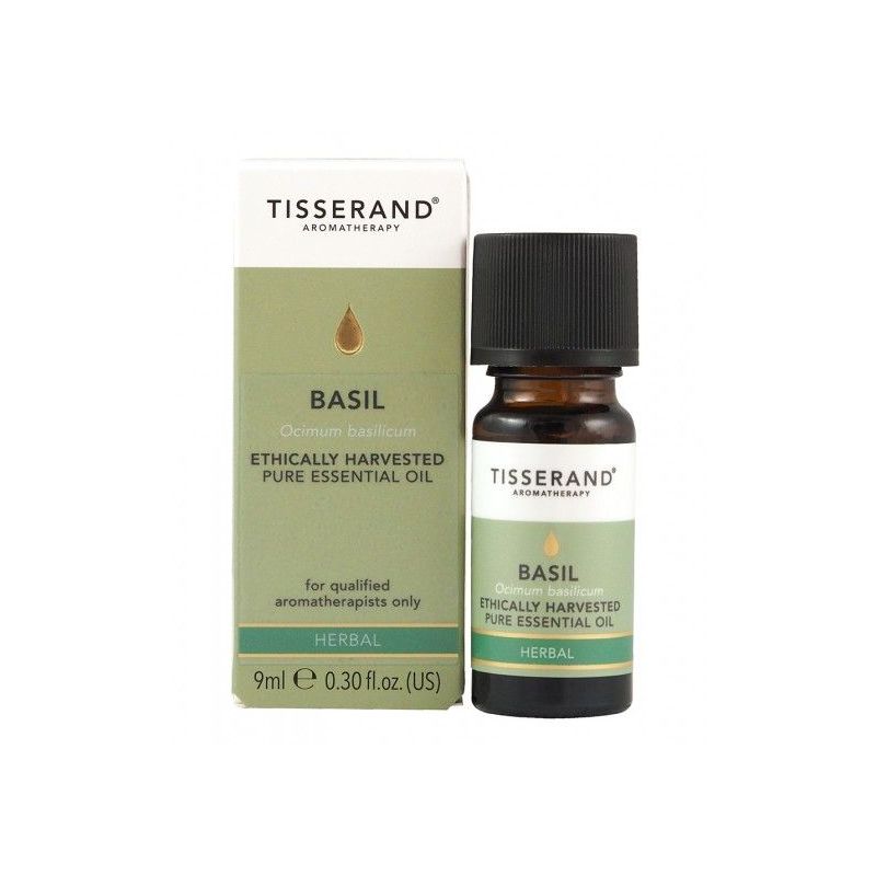 100% Olejek Bazyliowy (Basil) - Bazylia zbierana etycznie (9 ml) Tisserand