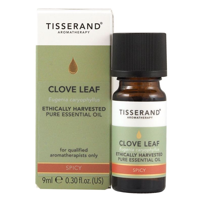 100% Olejek Goździkowy (Clove Leaf) - Goździki zbierane etycznie (9 ml) Tisserand