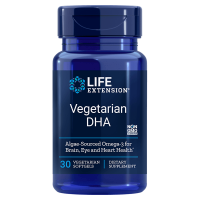Vegetarian DHA - Kwas dokozaheksaenowy DHA 200 mg (30 kaps.) Life Extension