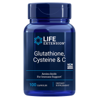 L-Glutation + L-Cysteina + Witamina C (100 kaps.) Life Extension