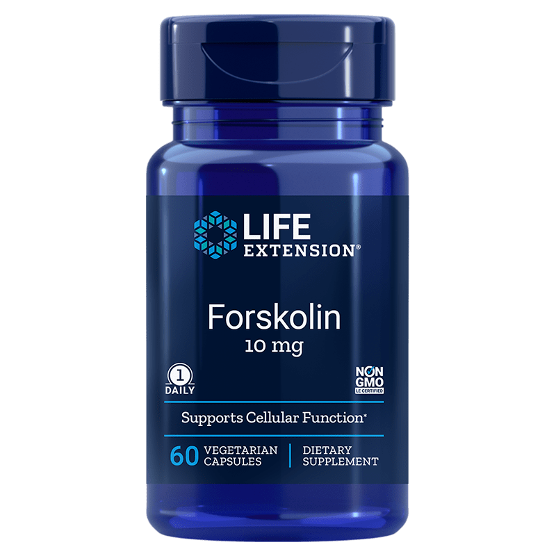 Forskolin - Pokrzywa indyjska (Coleus Forskohlii) ekstrakt (60 kaps.) Life Extension