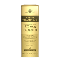 Vitamin D3 Liquid 125 mcg (5000 IU) - Witamina D3 w płynie 2500 IU (59 ml) Solgar