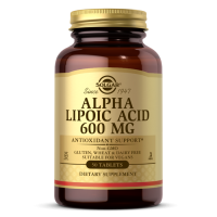 Alpha Lipoic Acid - Kwas Alfa Liponowy ALA 600 mg (50 tabl.) Solgar
