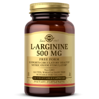 L-Arginine Free Form - L-Arginina 500 mg (100 kaps.) Solgar