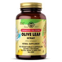 Olive Leaf extract - Oleuropeina standaryzowany Liść Oliwny (60 kaps.) Solgar