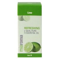 100% Olejek Limonkowy - Miaroma Lime Pure Essential Oil (10 ml) Holland & Barrett