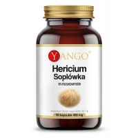 Grzyb Hericium - ekstrakt 10% polisacharydów (90 kaps.) Yango