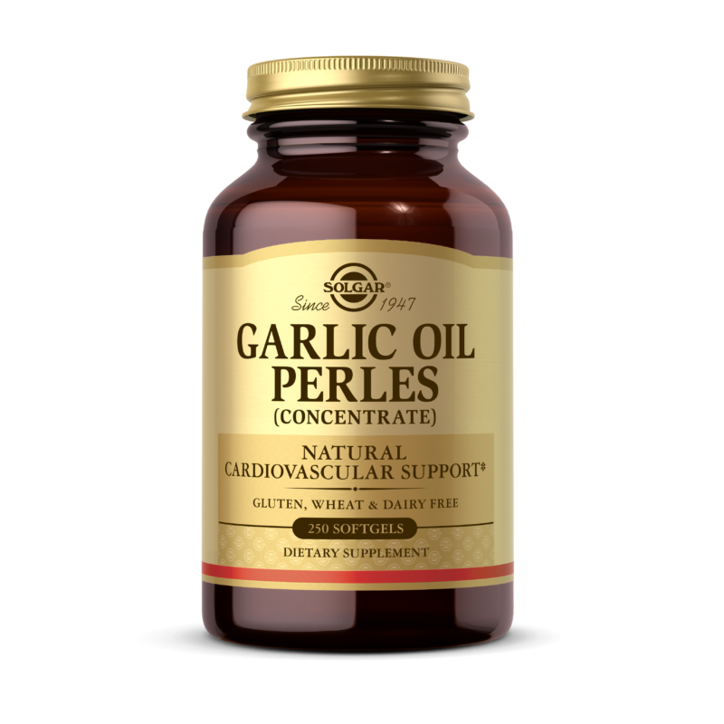 Garlic Oil Perles - Olej z Czosnku 1 mg (250 kaps.) Solgar