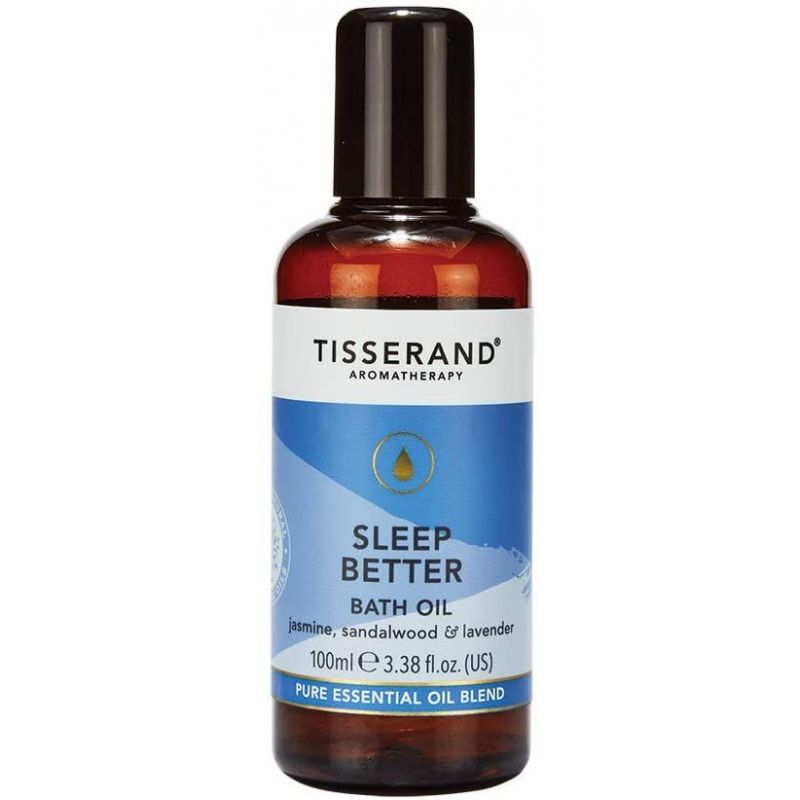 Sleep Better Bath Oil - Olejek do kąpieli/ Jaśmin + Drzewo sandałowe + Lawenda (100 ml) Tisserand