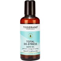 Total De-Stress Bath Oil - Olejek do kąpieli/ Geranium + Pomarańcza + Gałka muszkatołowa (100 ml) Tisserand