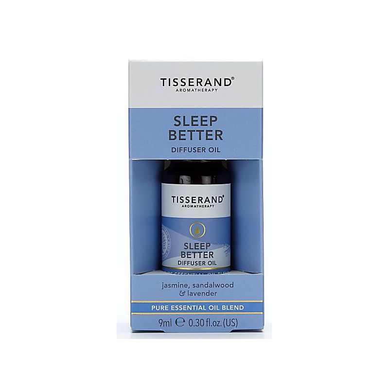 Sleep Better Diffuser Oil - Jaśmin + Drzewo sandałowe + Lawenda (9 ml) Tisserand
