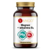 Cytrynian magnezu/ 540 mg + Witamina B6/ 6 mg (90 kaps.) Yango