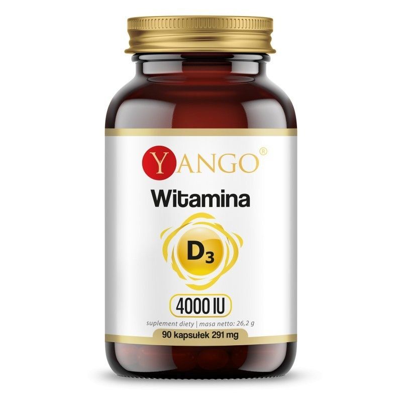 Witamina D3 4000 IU /cholekalcyferol/ 100 mcg (90 kaps.) Yango
