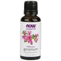 100% Olejek Geraniowy (Geranium) - Pelargonia (30 ml) NOW Foods