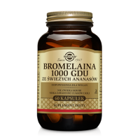 Bromelaina 1000 GDU 150 mg - ze świeżych Ananasów (60 kaps.) Solgar