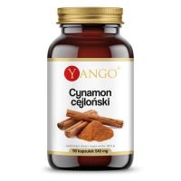 Cynamon Cejloński - ekstrakt 450 mg (90 kaps.) Yango