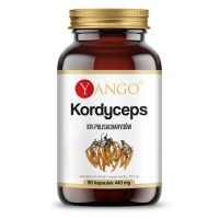 Grzyb Kordyceps (Cordyceps) - ekstrakt 10% polisacharydów (90 kaps.) Yango