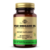 Wild Oregano Oil - Olej z Dzikiego Oregano 70% karwakrolu (60 kaps.) Solgar