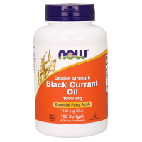 Black Currant Oil - Olej z Czarnej Porzeczki 1000 mg (100 kaps.) NOW Foods