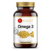 Omega 3 (175 mg EPA + 125 mg DHA) + Witamina E 2,5 mg (60 kaps.) Yango