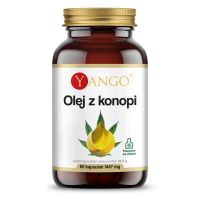 Olej z nasion konopi 1000 mg (60 kaps.) Yango