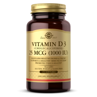 Vitamin D3 - Witamina D3 1000 IU /cholekalcyferol/ 25 mcg (250 kaps.) Solgar