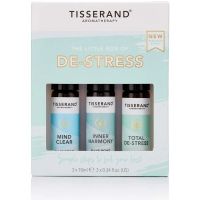 The Little Box De-Stress - Zestaw olejków eterycznych na odprężenie (3 x 10 ml) Tisserand