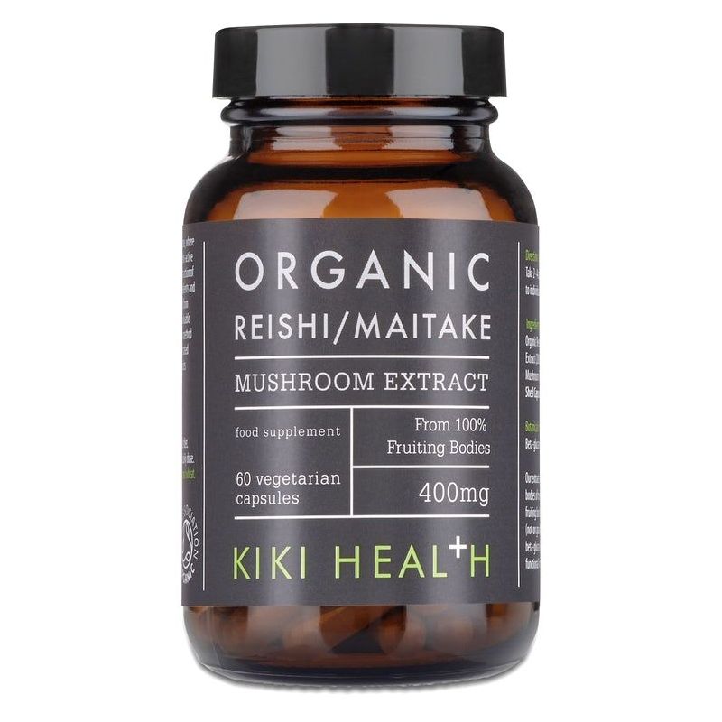 Reishi / Maitake - Mieszanka grzybów witalnych (60 kaps.) Kiki Health