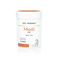 Miedź /diglicynian miedzi/ 2 mg (120 kaps.) Dr. Enzmann MSE