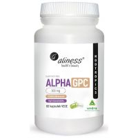 Alpha GPC - L-Alfa-Glicerylofosforylocholina 300 mg (60 kaps.) Aliness