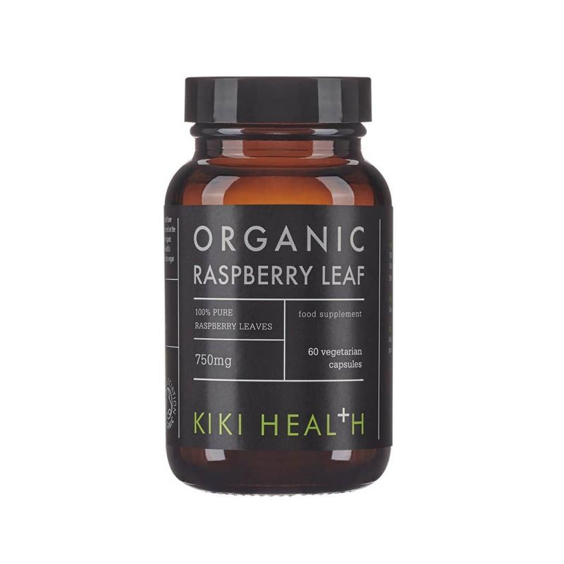 Raspberry Leaf - Liście Czerwonych Malin 750 mg (60 kaps.) Kiki Health